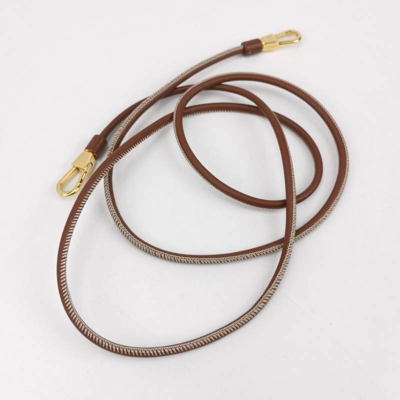 Burberry牛皮帆布拼色斜挎包-7