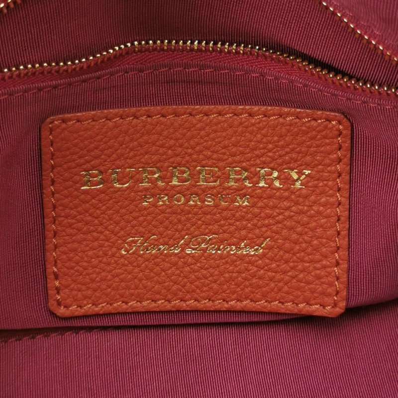 Burberry Alchester牛皮拼色字母Logo雙向拉鏈斜挎包單肩包-7
