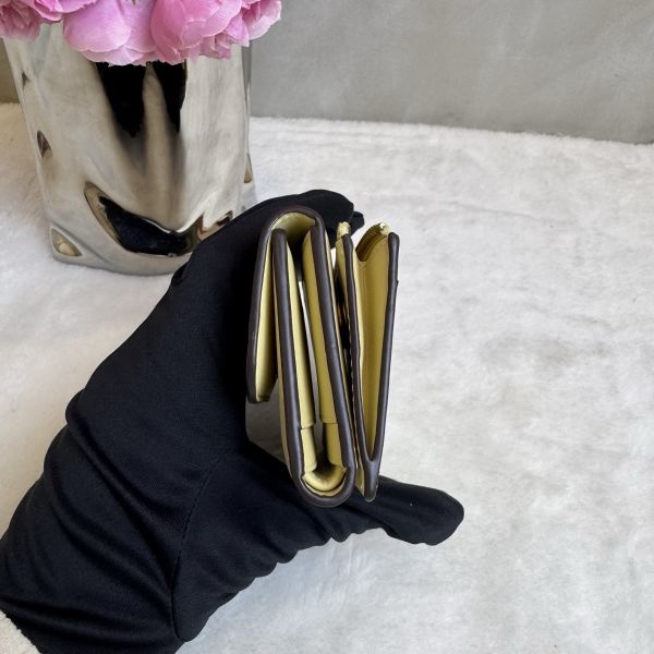 COACH 小雞黃卡片夾短夾-4