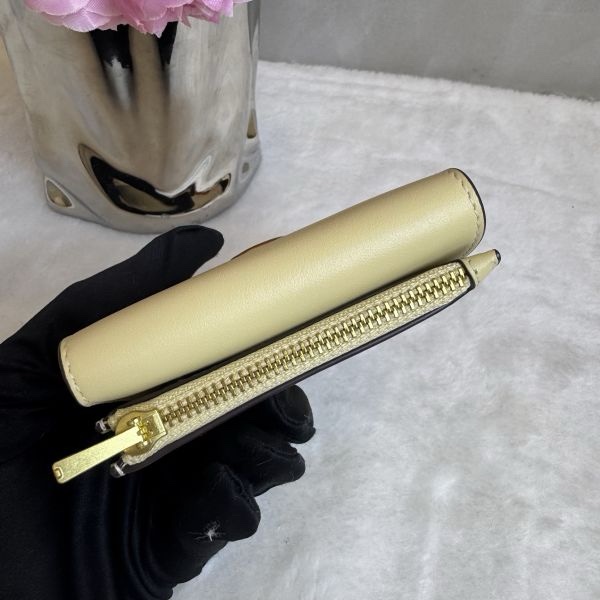 COACH 小雞黃卡片夾短夾-6