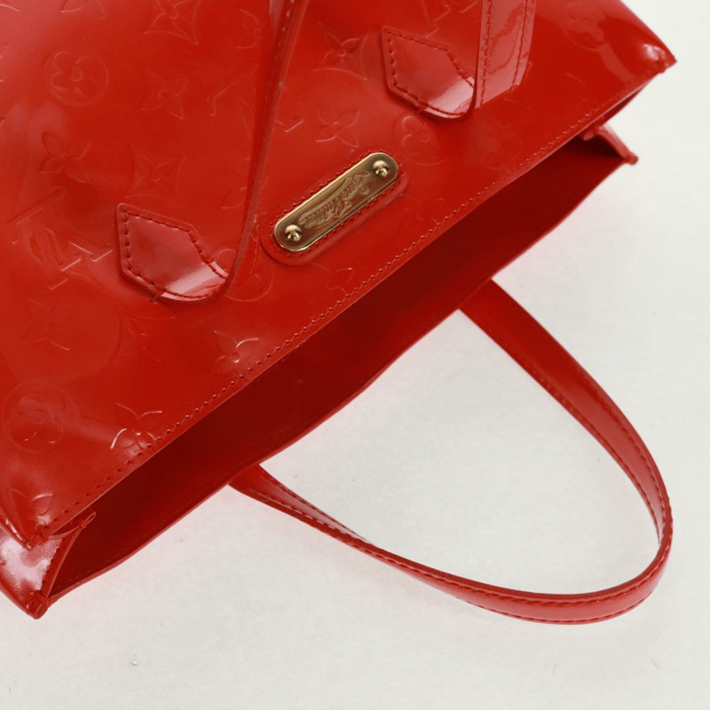 【日本直送】路易威登 Vernis Bluebird Wilshire PM 手袋 橙色日落色 M93644 正品 164584V-5