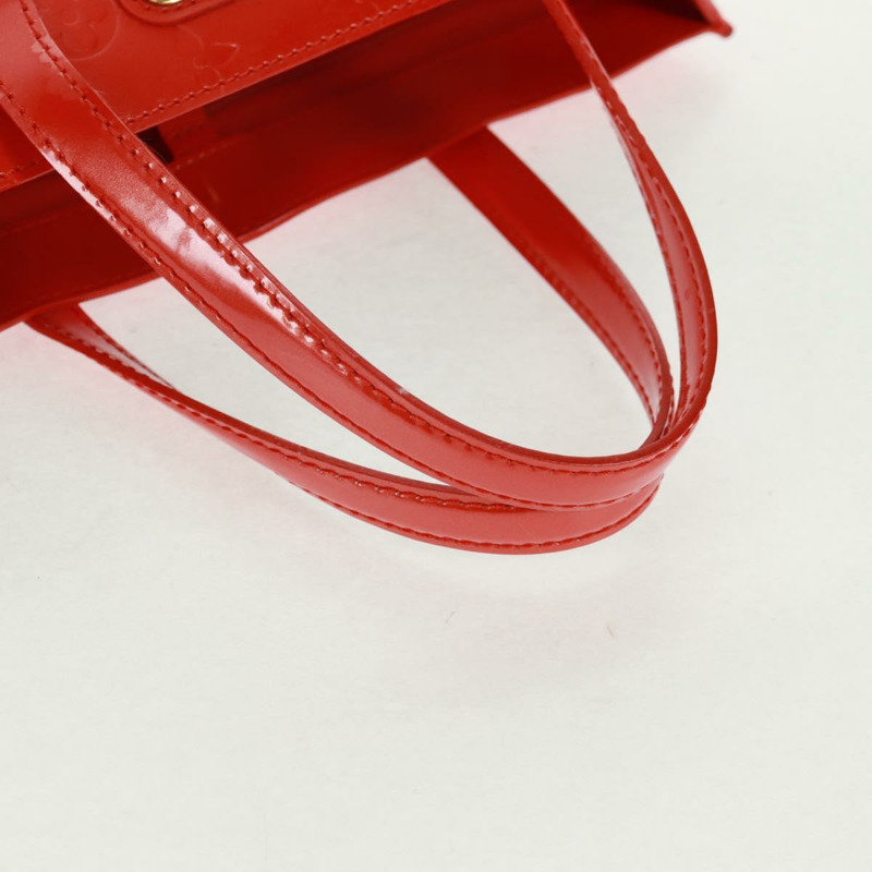 【日本直送】路易威登 Vernis Bluebird Wilshire PM 手袋 橙色日落色 M93644 正品 164584V-6