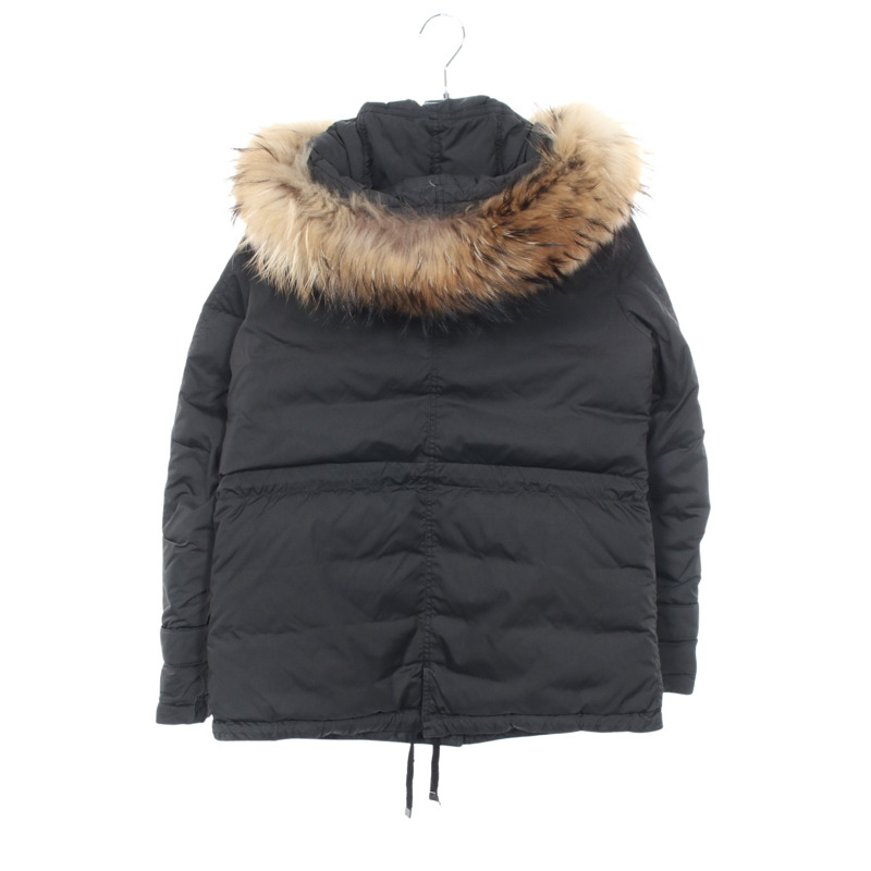 MONCLER GIROFLIER 羽絨外套 尼龍棕色 二手 女款-1