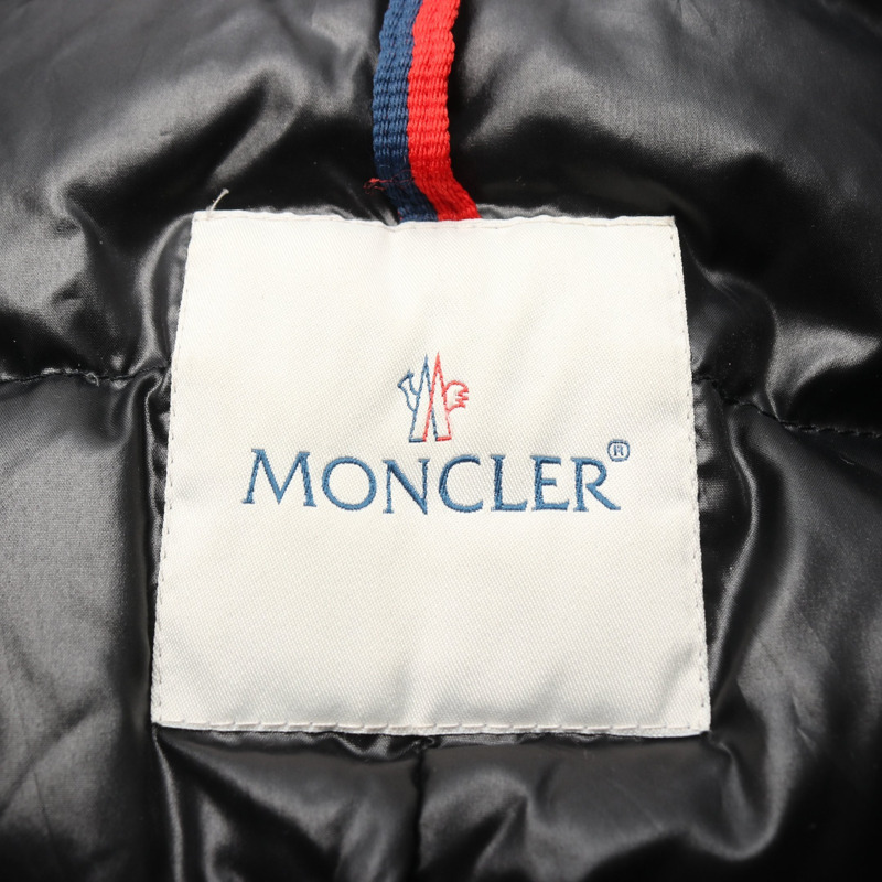 MONCLER GIROFLIER 羽絨外套 尼龍棕色 二手 女款-2