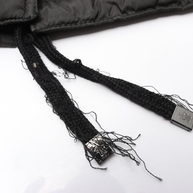 MONCLER GIROFLIER 羽絨外套 尼龍棕色 二手 女款-10