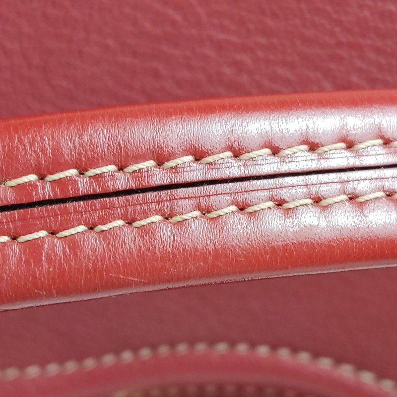 Louis Vuitton(LV)Suhali蘇哈里牛皮皮純色金屬扣鉚釘單肩包-10