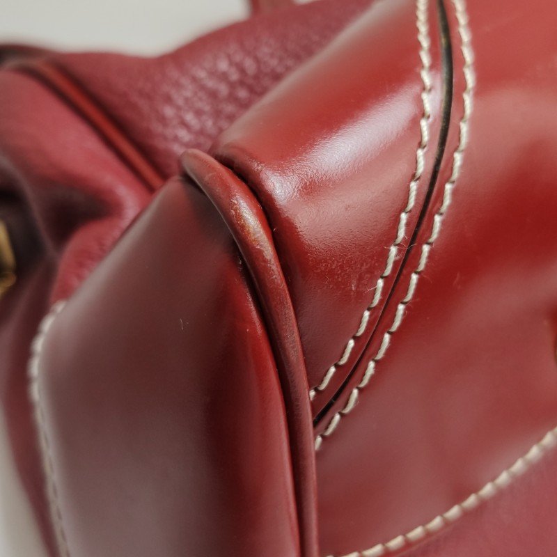 Louis Vuitton(LV)Suhali蘇哈里牛皮皮純色金屬扣鉚釘單肩包-22