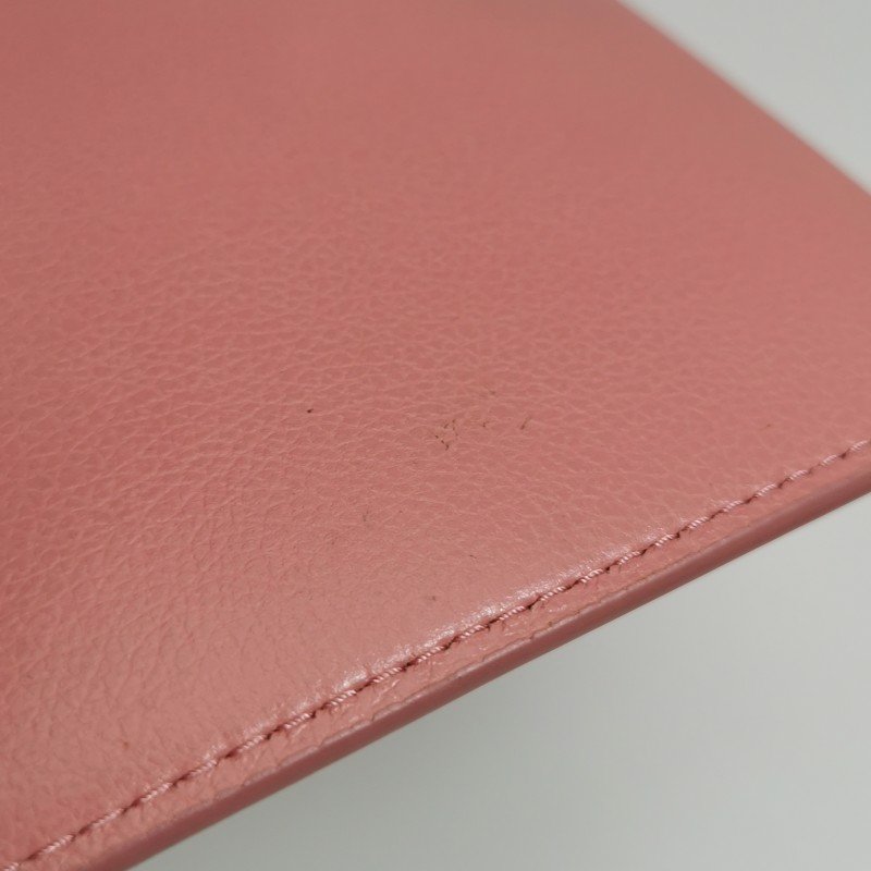 Miu Miu牛皮拼色字母Logo拉鏈子母包斜挎包單肩包-20