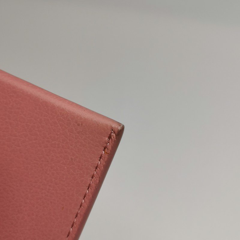 Miu Miu牛皮拼色字母Logo拉鏈子母包斜挎包單肩包-22