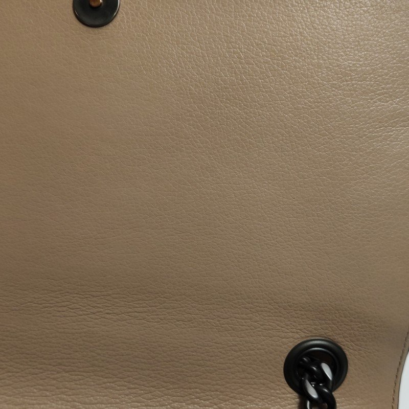 Prada牛皮字母Logo鉚釘裝飾單肩包-8