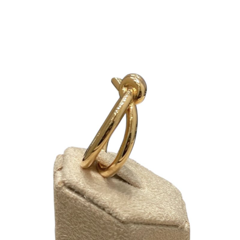 TIFFANY&Co. 蒂芙尼 繩結戒指 K18PG 玫瑰金 52號-1