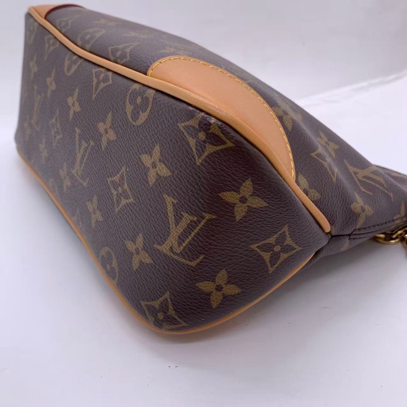 98新以上Lv路易威登黄牛角单肩斜挎包,芯片款尺寸29*16cm,配件肩带-12