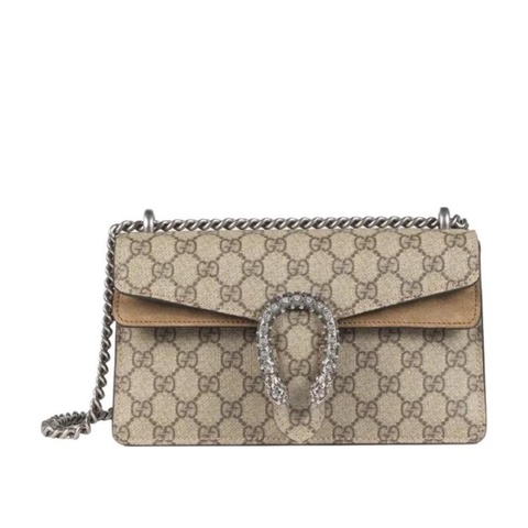 Gucci 女士 Dionysus系列GG小號肩背包均碼碼小號、25cm*7cm*13.5cm