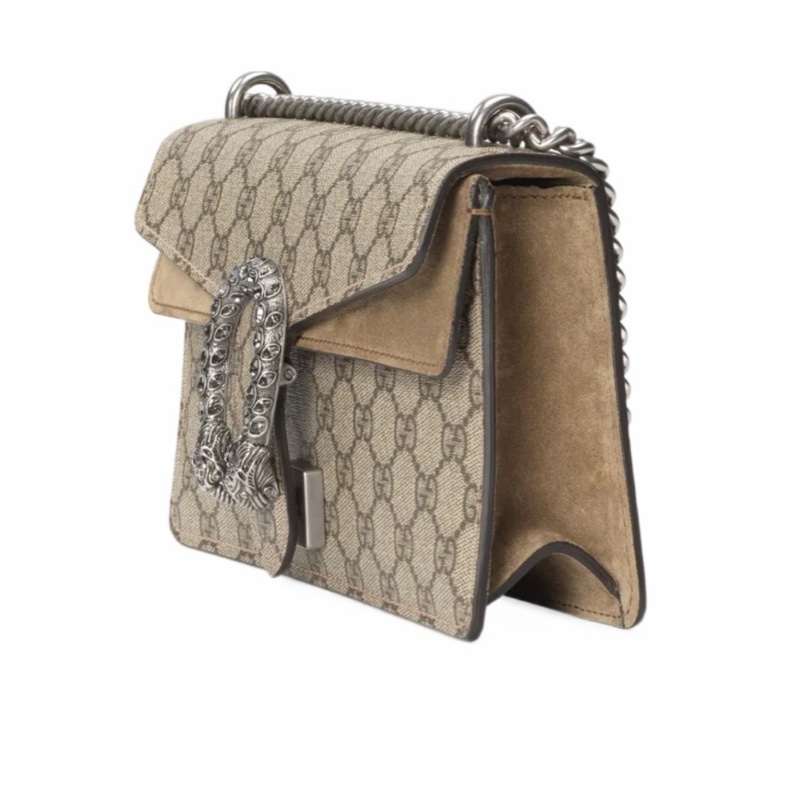 Gucci 女士 Dionysus系列GG小號肩背包均碼碼小號、25cm*7cm*13.5cm-4
