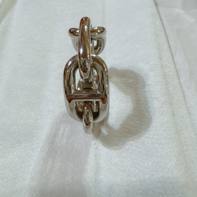 Hermes 愛馬仕銀色圍巾扣-19