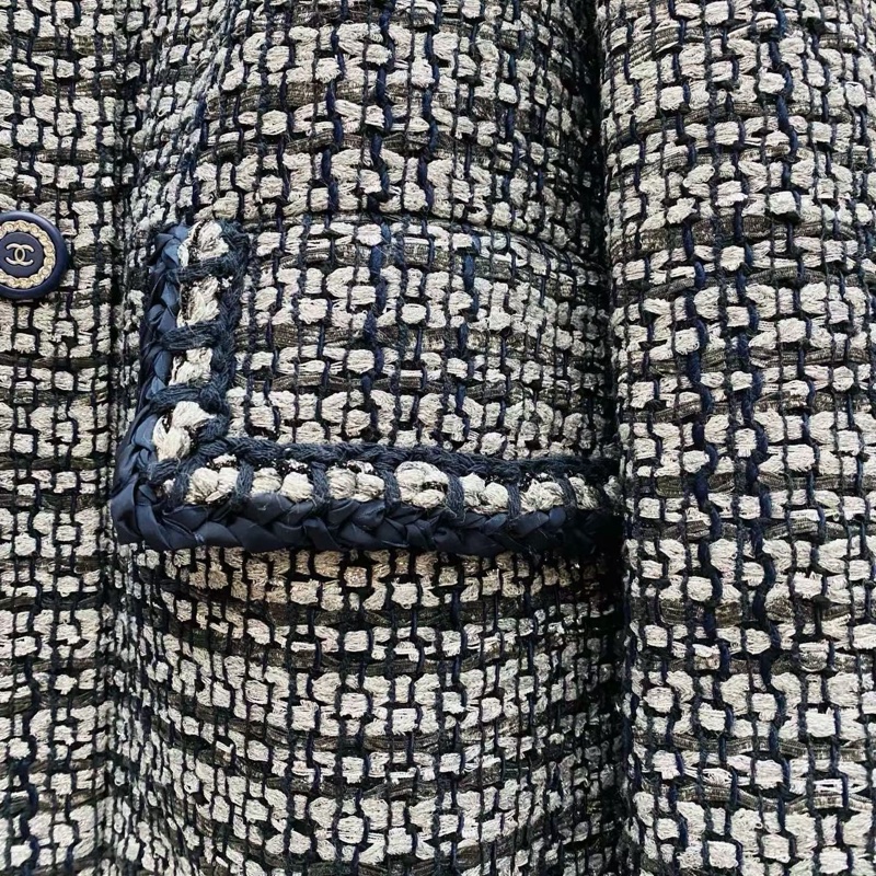⭐️ Chanel Tweed Jacket 編織外套-7