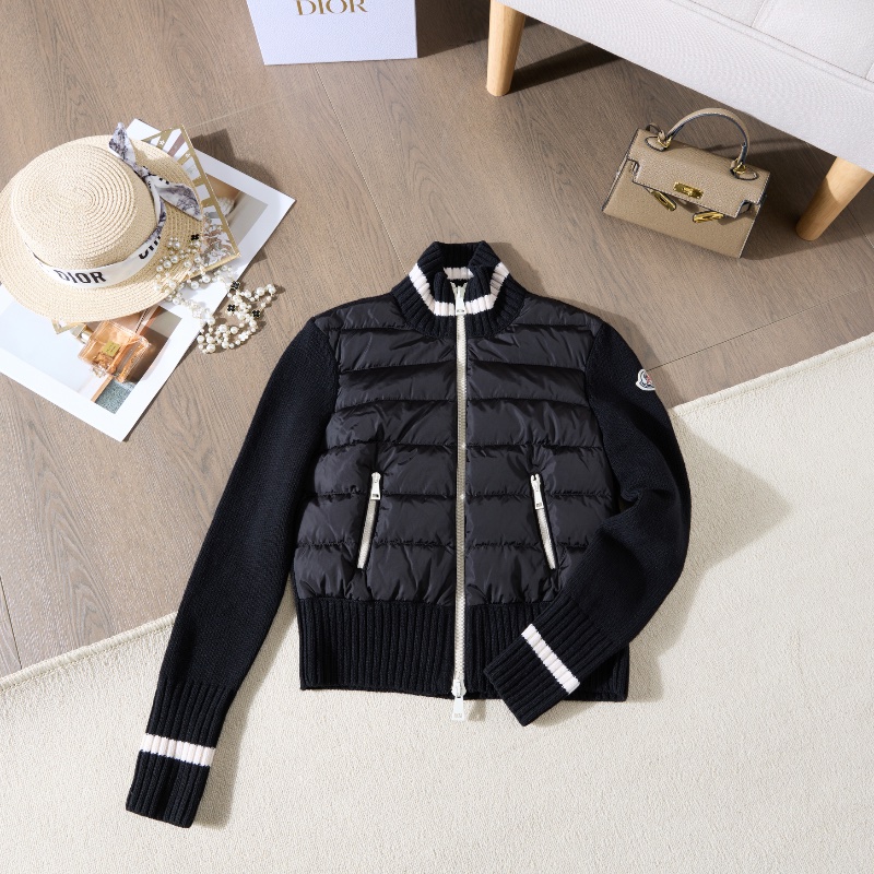 ❤️ MONCLER 拼接款 短款羽絨外套 時尚百搭-0