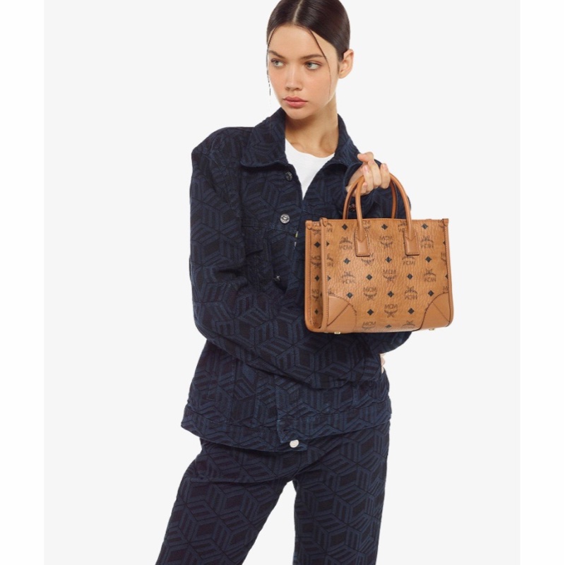 MCM 女士 徽標印花單肩包均碼碼24cm*11cm*19cm-6