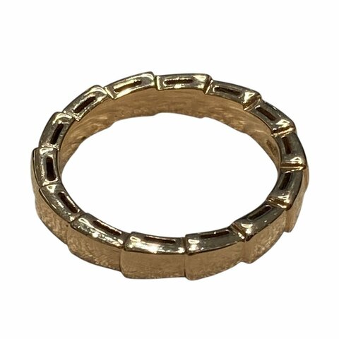 BVLGARI 寶格麗 349647 SERPENTI VIPER RING 尺寸#51 戒指 18K金 玫瑰金