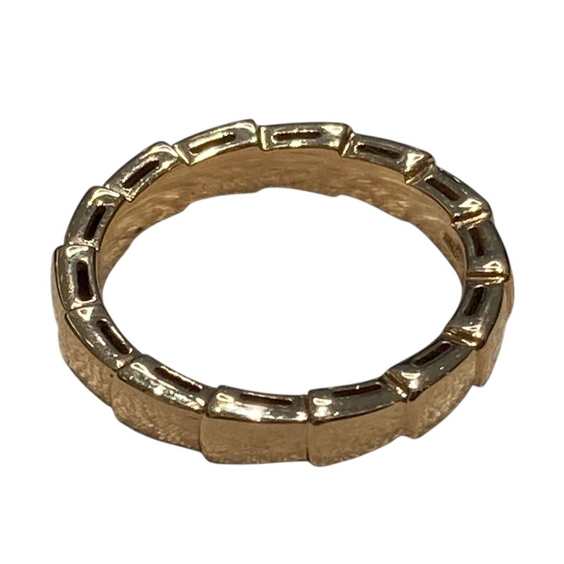 BVLGARI 寶格麗 349647 SERPENTI VIPER RING 尺寸#51 戒指 18K金 玫瑰金-0