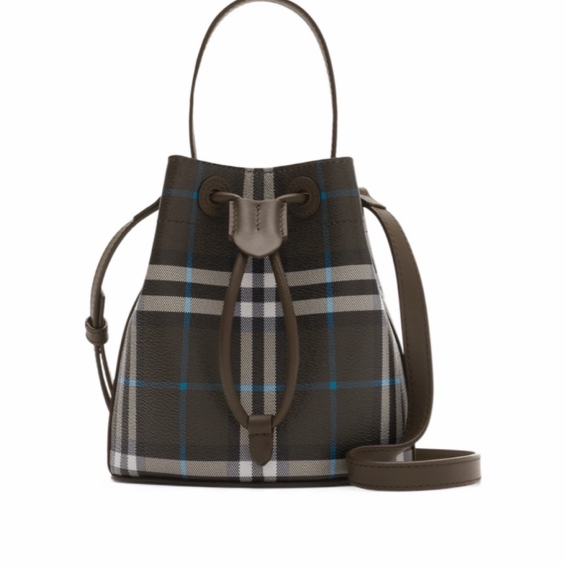 Burberry 女士 格紋水桶包均碼碼16.5cm*11cm*18.5cm-4