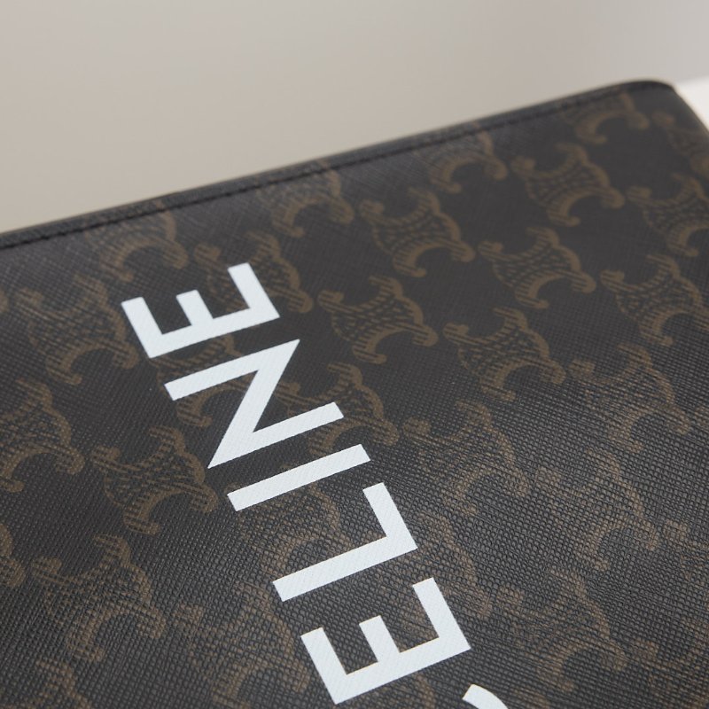 二手Celine mini 琴譜包/棕老花-4