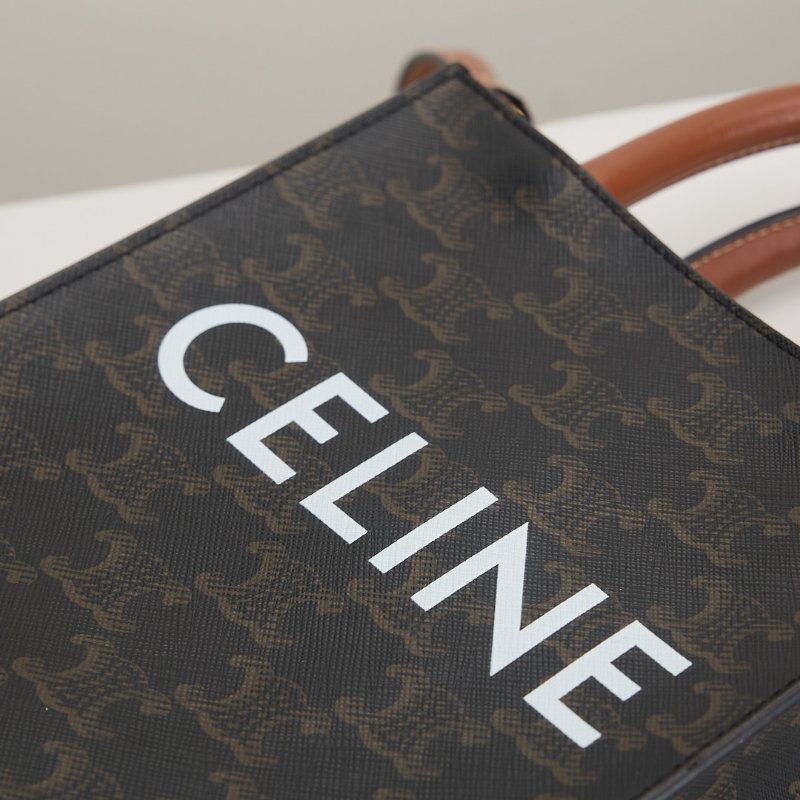 二手Celine mini 琴譜包/棕老花-6