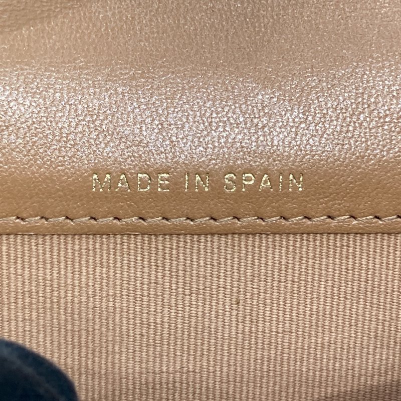 CHANEL 香奈兒 CHANEL19 羊皮 卡片夾 奶茶色 金釦-10