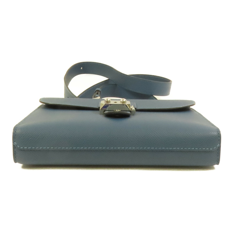 HERMES Epsom皮革Sac a Depeches 21銀扣肩背袋Colvert-3