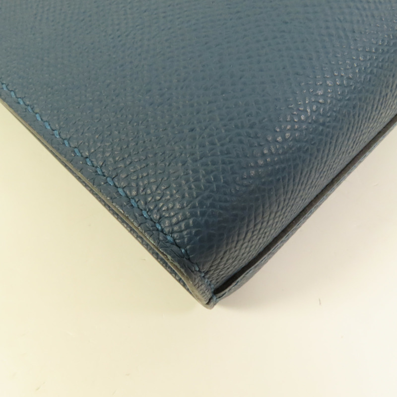 HERMES Epsom皮革Sac a Depeches 21銀扣肩背袋Colvert-11