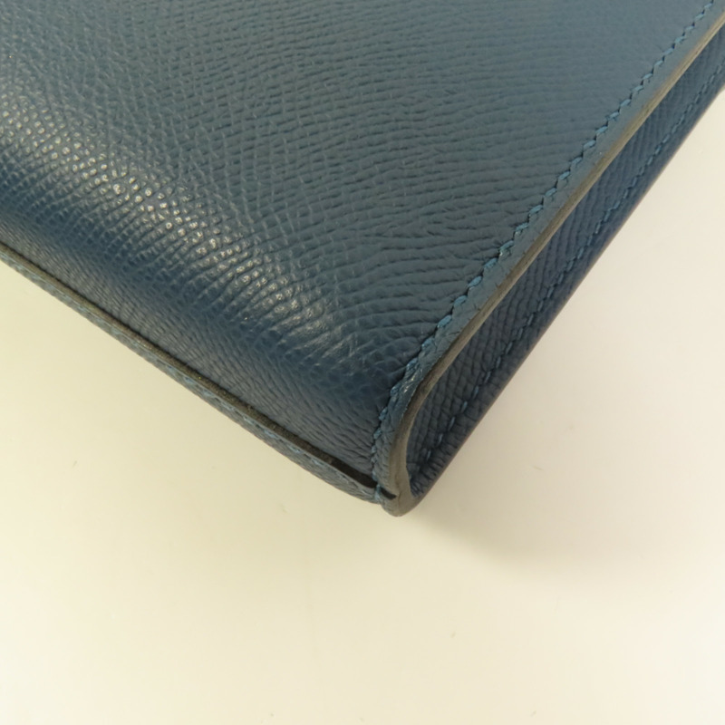 HERMES Epsom皮革Sac a Depeches 21銀扣肩背袋Colvert-12