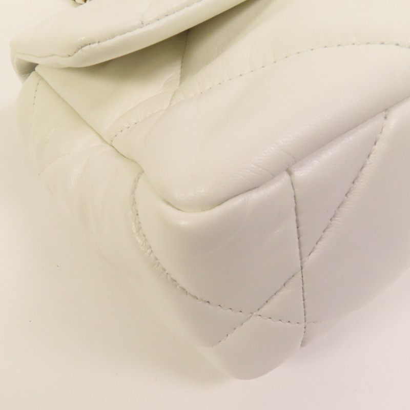 CHANEL 牛皮皮革 Chanel 19 Small金扣鏈帶手挽肩背兩用袋-14