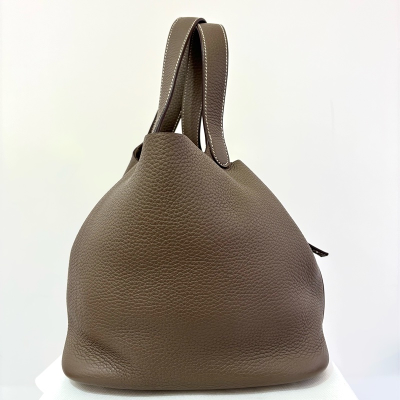 Hermes 大象灰銀釦 PICOTIN22-3