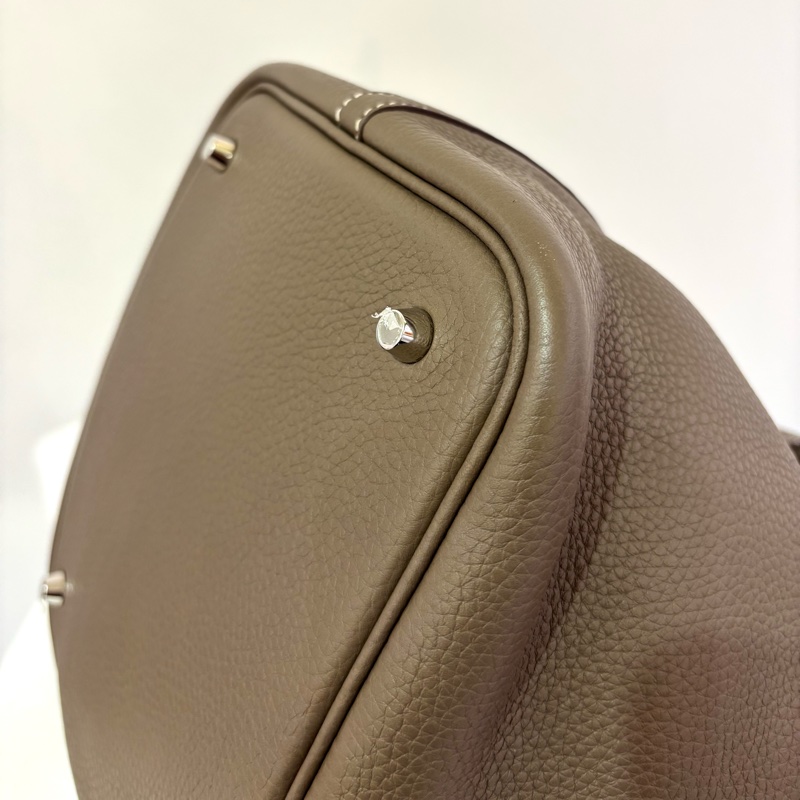 Hermes 大象灰銀釦 PICOTIN22-5