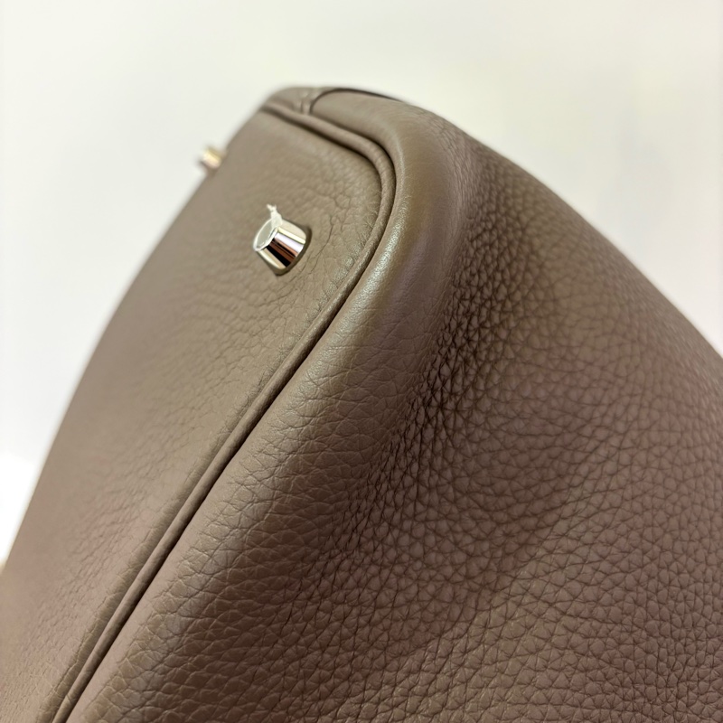 Hermes 大象灰銀釦 PICOTIN22-8