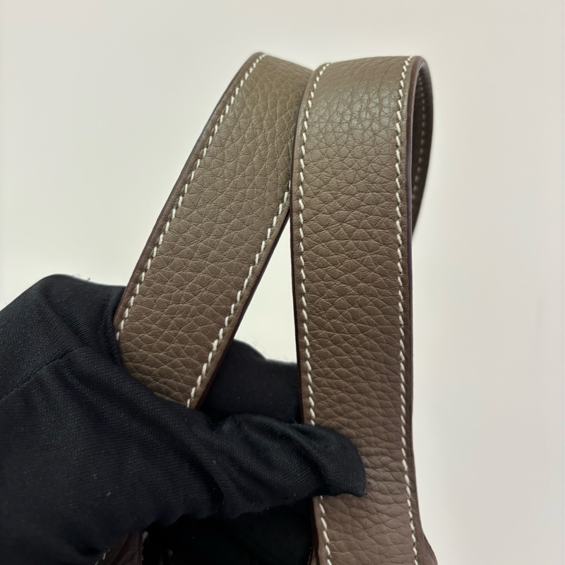 Hermes 大象灰銀釦 PICOTIN22-10