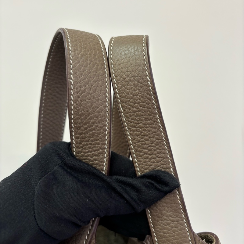 Hermes 大象灰銀釦 PICOTIN22-11