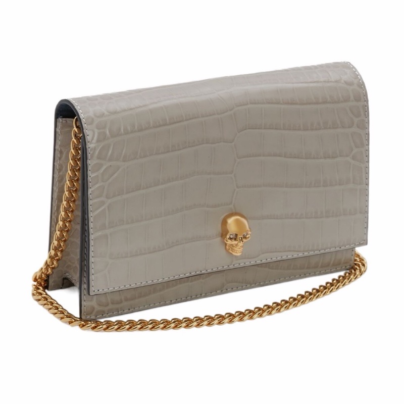 Alexander McQueen 女士 徽標單肩包均碼碼常規、19x5x13CM-3