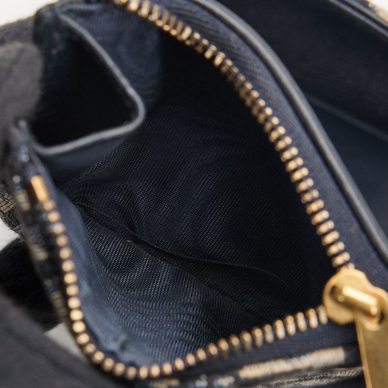 二手DIOR saddle 馬鞍短夾/老花-17