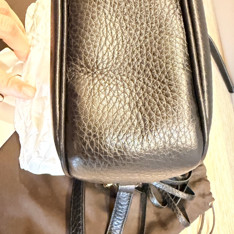 GUCCI 黑色 相機包 側背包-4