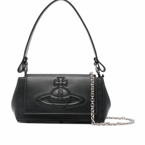 Vivienne Westwood 女士 Hazel Grain 中號單肩包均碼碼23cm*10cm*14cm