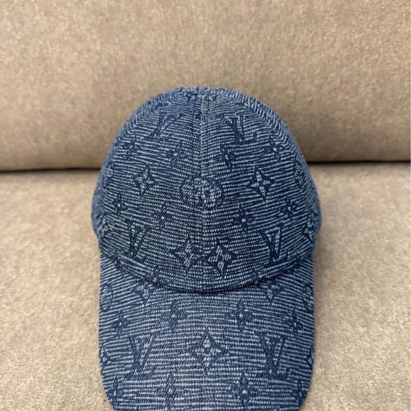 LV牛仔刺繡帽-2