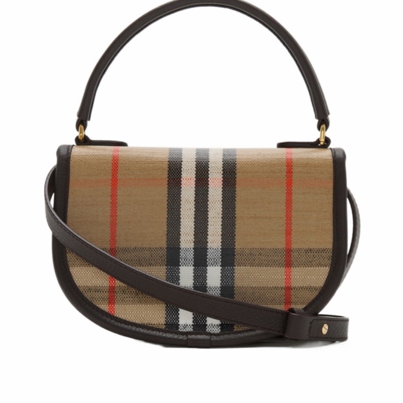 Burberry 女士 Highlands 迷你單肩包均碼碼MINI、19cm*5cm*11cm-1