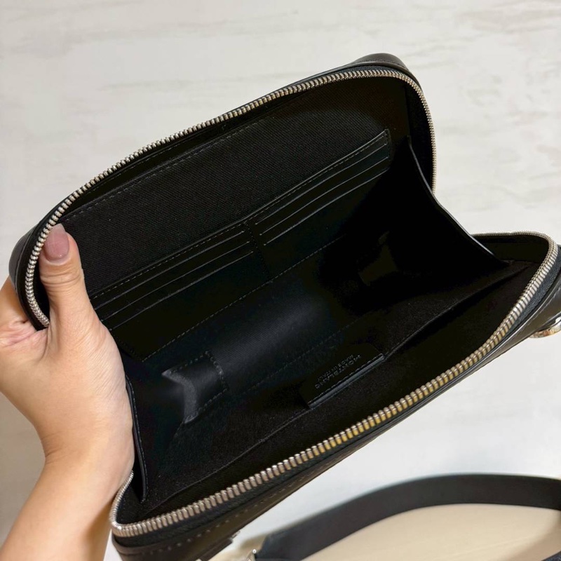 Montblanc 萬寶龍 M_Gram 4810 經典 六芒星 LOGO 拉鍊 斜背包 肩背包 側背包-14