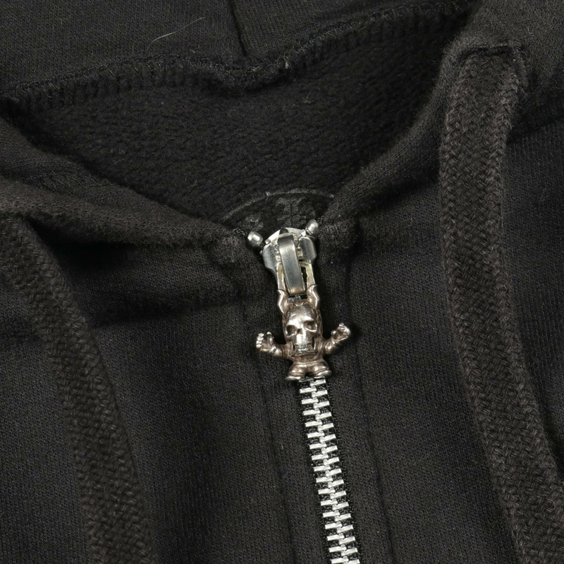 CHROME HEARTS FOTI 連帽衫,純棉材質,黑色多色,L 碼,二手男款-9
