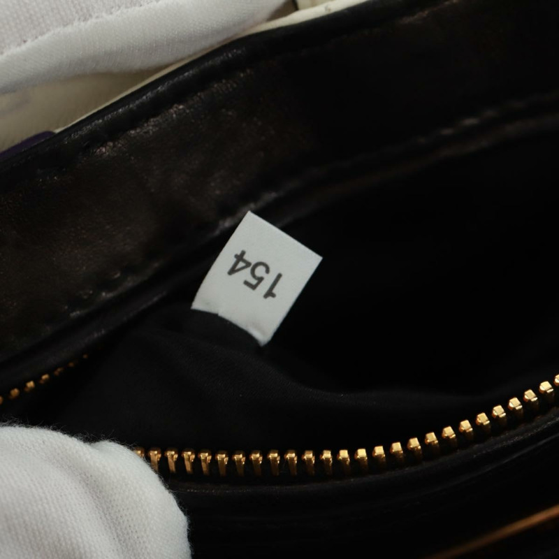 【日本直送】Miu Miu 鏈條手提包 皮革 2way Multicolor Gold Auth 162861V-9