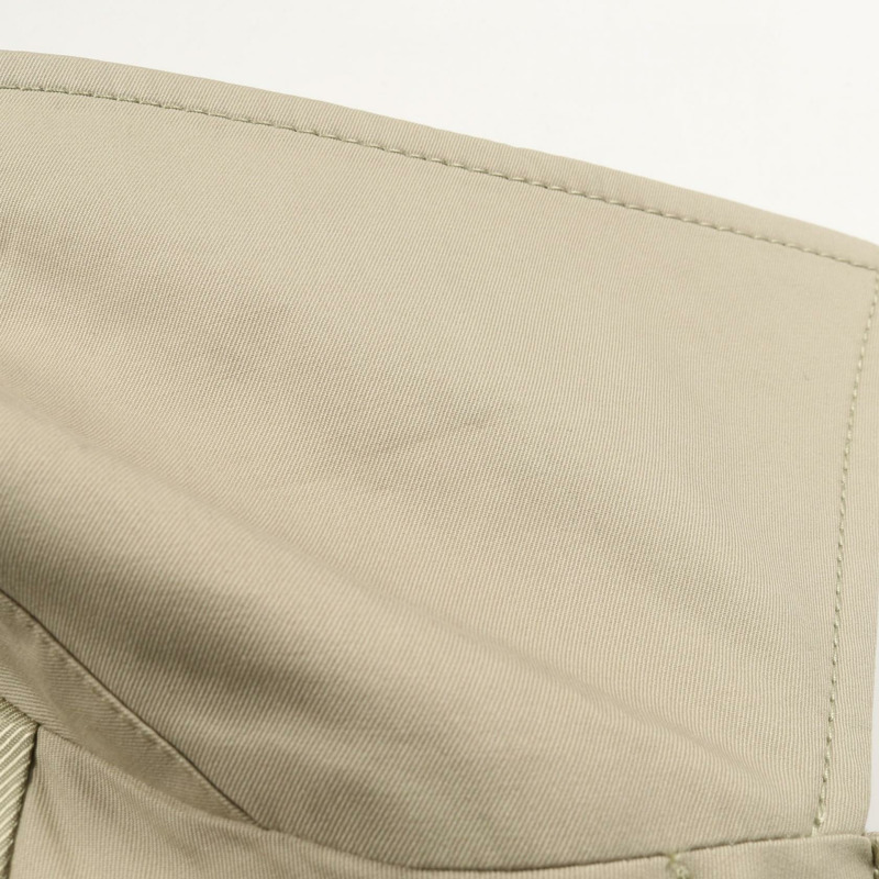 博柏利 Castleford 不鏽鋼領棉質米色大衣 #46 二手男款-5