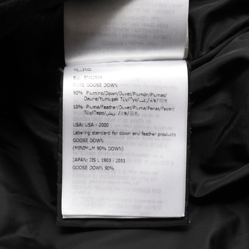 MONCLER CLIO 羽絨外套 4687725 尼龍 黑 二手 女款-3