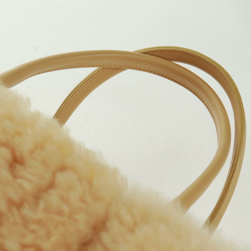 【日本直送】BOTTEGA VENETA INTRECCIATO 小號 Alcoat 手提包 羊毛黃 652867 正品 164090SAM-7