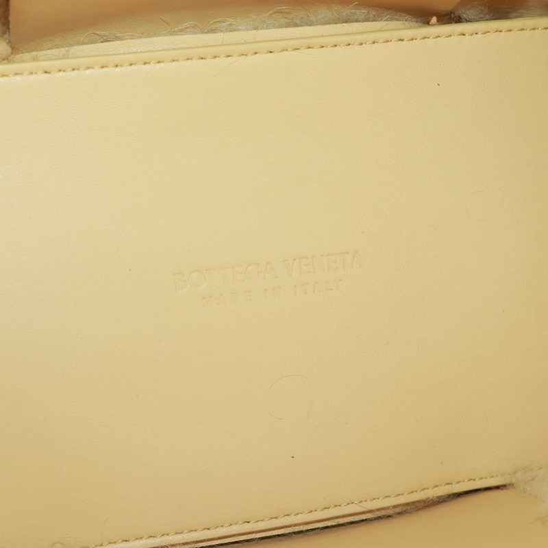 【日本直送】BOTTEGA VENETA INTRECCIATO 小號 Alcoat 手提包 羊毛黃 652867 正品 164090SAM-9